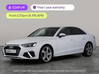 Audi A4 2.0 TFSI 40 S line S Tronic (204 ps) - LANE DEPARTURE  - BLUETOO