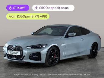 BMW 4 Series 2.0 420d MHT M Sport Coupe (190 ps) - PARK ASSIST - LEATHER - HE