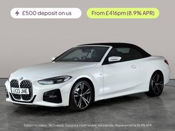 BMW 4 Series 2.0 420i M Sport Convertible (184 ps) - WIND DEFLECTOR - HEATED 