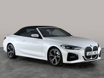 BMW 4 Series 2.0 420i M Sport Convertible (184 ps) - WIND DEFLECTOR - HEATED 