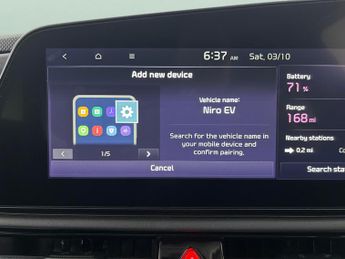 Kia Niro 64.8kWh 4 (201 bhp) HEATED WHEEL - PARK ASSIST - APPLE CARPLAY