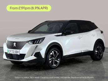 Peugeot E-2008 50kWh GT (7kW Charger) (136 ps) - ACTIVE LANE ASSIST - BLACK ROO