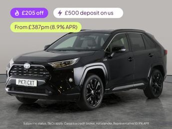 Toyota RAV4 2.5 VVT-h Black Edition CVT (218 ps) - LED - REVERSE CAM - NAV
