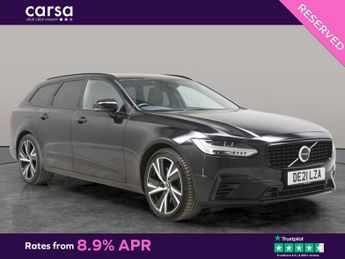 Volvo V90 2.0h T6 Recharge 11.6kWh R-Design Plug-in AWD (340 ps) - LANE DE