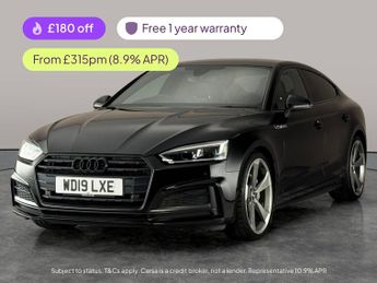 Audi A5 2.0 TDI 40 Black Edition Sportback S Tronic (190 ps) - DAB - BLU