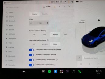 Tesla Model 3 (Dual Motor) Long Range 4WDE (346 ps) - PARK ASSIST - LED - REVE