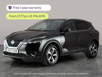 Nissan Qashqai 1.3 DiG-T MH N-Connecta [Glass Roof] 5dr - LED HEADLIGHTS - SAT 