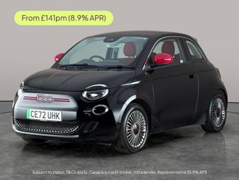 Fiat 500e 42kWh RED (118 ps) - AIR CON - KEYLESS START - DAB