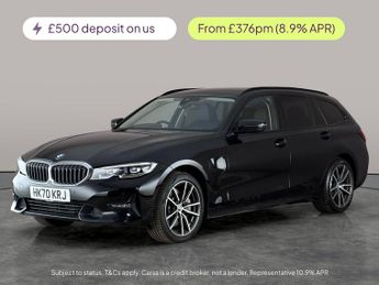BMW 3 Series 2.0 330e 12kWh Sport Pro Touring Plug-in xDrive (292 ps) - BLACK