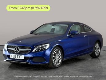 Mercedes C Class 2.0 C300 Sport Coupe 7G-Tronic+ (245 ps) - MIRROR PACKAGE - BLUE
