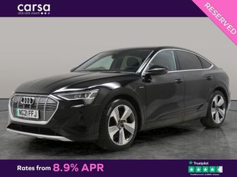 Audi E-Tron 55 S line Sportback quattro 95kWh (408 ps) - HEATED SEATS - DAB