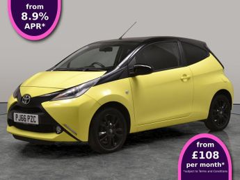 Toyota AYGO 1.0 VVT-i x-cite 3 Yellow Bi-Tone (68 ps) - SPLIT FOLDING REAR S