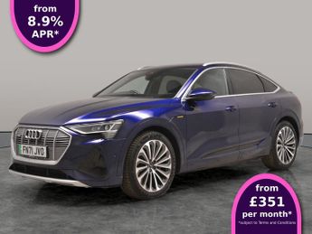 Audi E-Tron 50 S line Sportback quattro 71.2kWh (11kW Charger) (313 ps) - RE