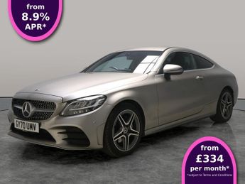 Mercedes C Class 1.5 C200 MHEV AMG Line Edition Coupe G-Tronic+ (198 ps) - HEATED