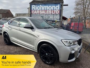 BMW X4 3.0 XDRIVE30D M SPORT 4d 255 BHP