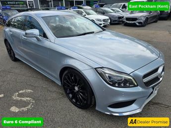 Mercedes CLS 3.0 CLS350 BLUETEC AMG LINE 5d 255 BHP IN SILVER WITH 84,000 MIL