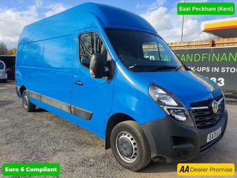Vauxhall Movano 2.3 L3H3 F3500 S/S 148 BHP IN BLUE WITH 16,500 MILES AND A FULL 