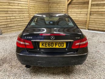 MERCEDES-BENZ E-CLASS 1.8 E200 CGI BLUEEFFICIENCY SE 2d 184 BHP
