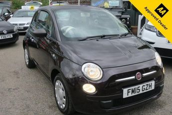 Fiat 500 1.2 POP 3d 69 BHP SERVICE HISTORY, ONE OWNER