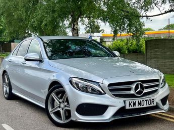 Mercedes C Class 2.0 C200 AMG LINE 4d AUTO 184 BHP