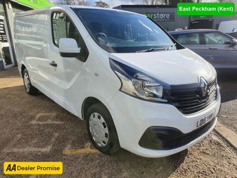 Renault Trafic 1.6 SL27 BUSINESS PLUS DCI S/R P/V 0d 115 BHP IN WHITE WITH 50,0