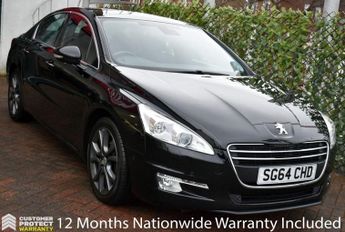 Peugeot 508 2.0HDi ALLURE AUTO SALOON 161 BHP