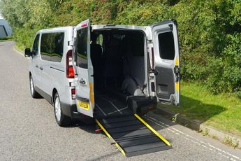 Renault Trafic 4 Seat Wheelchair Accessible Vehicle with Access Ramp  