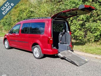 Volkswagen Caddy 5 Seat Euro 6 Wheelchair Accessible Disabled Access Ramp Car 