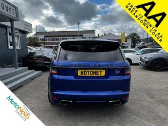 LAND ROVER RANGE ROVER SPORT 5.0 SVR 5DR AUTOMATIC 567 BHP