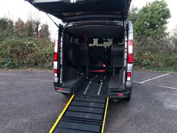 Renault Trafic 5 Seat Wheelchair Accessible Vehicle with Access Ramp  