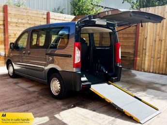 Peugeot Expert 2 Seat Passenger Up Front Wheelchair Accessible Vehicle WAV