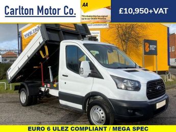 Ford Transit 2.0 350 L2 TIPPER " One Stop" Alloy Body DRW 130 BHP