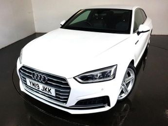 Audi A5 3.0 TDI QUATTRO S LINE 2d AUTO-2 FORMER KEEPERS-HEATED HALF LEAT