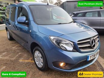 Mercedes Citan 1.5 111 CDI TRAVELINER 5d 110 BHP IN BLUE WITH 62,700 MILES, 2 O