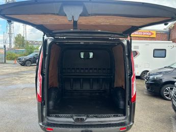 FORD TRANSIT CUSTOM 2.0 T320 LOW MLS LTD  BIGGER 185 BHP  LWB AUTO CREW CAB VAN 