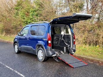 Peugeot Rifter 3 Seat Auto Wheelchair Accessible Disabled Access Ramp Car