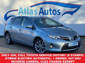 Toyota Auris 1.8 EXCEL VVT-I  5d 99 BHP