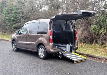 Peugeot Partner 2 Seat Wheelchair Accessible Disabled Access Ramp Car