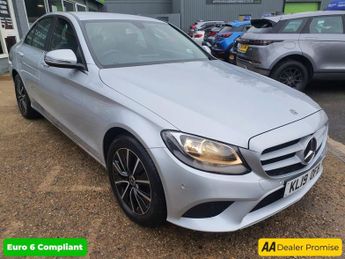 Mercedes C Class 1.5 C 200 SE MHEV 4d 181 BHP IN SILVER WITH 41,400 MILES AND A F