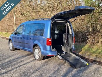Volkswagen Caddy 5 Seat Auto Wheelchair Accessible Disabled Access Ramp Car