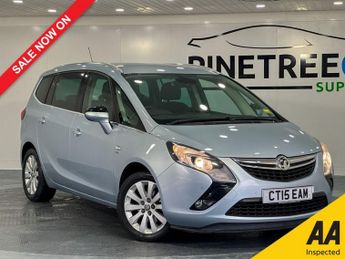 VAUXHALL ZAFIRA TOURER 1.4 SE 5d 138 BHP