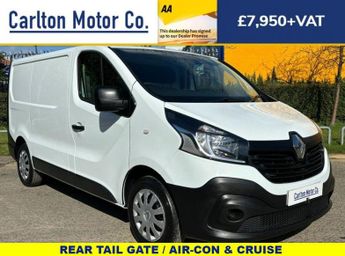 Renault Trafic 1.6 SL29 BUSINESS DCI 120 BHP [ REAR TAILGATE+ A/C ] FWD