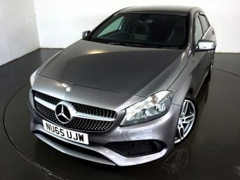 Mercedes A Class 2.1 A 200 D AMG LINE 5d-FINISHED IN MOUNTAIN GREY WITH HALF LEAT