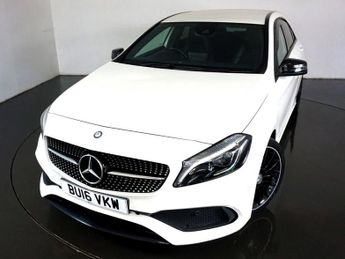 Mercedes A Class 1.6 A 180 AMG LINE PREMIUM 5d-2 OWNER CAR FINISHED IN CIRRUS WHI