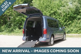 Volkswagen Caddy 5 Seat Auto Petrol Wheelchair Accessible Vehicle with Access Ram