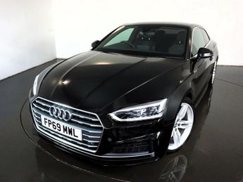 Audi A5 2.0 TFSI S LINE MHEV 2d AUTO-1 OWNER FROM NEW-FINISHED IN MYTHOS