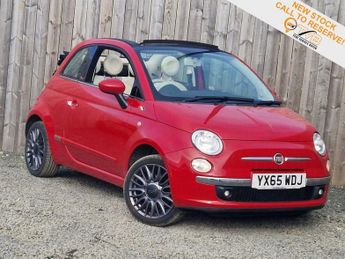 Fiat 500 1.2 LOUNGE 3d CONVERTIBLE 69 BHP - FREE DELIVERY*