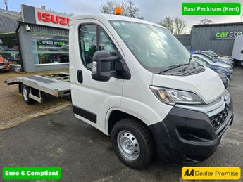Citroen Relay 2.0 35 BLUEHDI B/B 129 BHP IN WHITE WITH 81,000 MILES AND A FULL