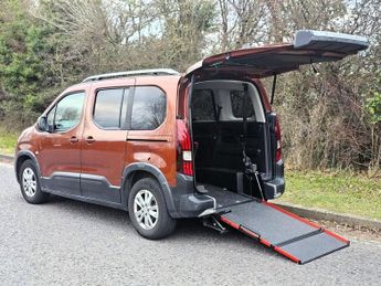 Peugeot Rifter 3 Seat Wheelchair Accessible Disabled Access Ramp Car