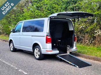 Volkswagen Transporter 6 Seat Auto Wheelchair Accessible Disabled Access Ramp Car